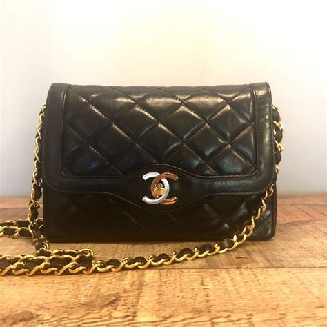 chanel crossbody vintage|authentic vintage chanel bags.